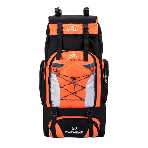 80L Waterproof Hiking Camping Backpack Climbing Travel Outdoor Rucksack Bag Pack - 第 7/22 張圖片