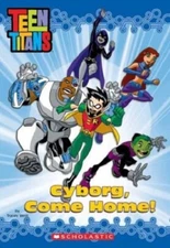 Complete Set Series - Lot of 4 Teen Titans Chapter books by Tracey West Cyborg