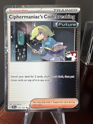 Ciphermaniac's Codebreaking 145/162 Play! Pokemon Prize Pack Series 5 Holo - Picture 1 of 2