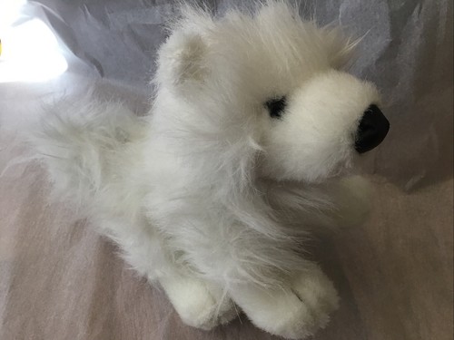 Webkinz Ganz Cheektowaga Samoyed Stuffed Animal Plush Clean HM176 - Picture 10 of 10