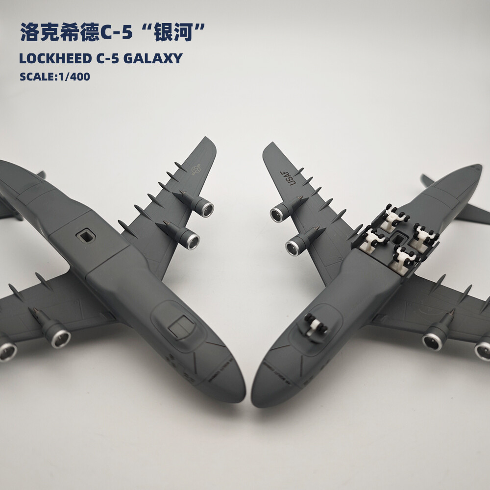 1:400 LMT USAF C5 Galaxy Strategic Transport Aircraft Model Alloy