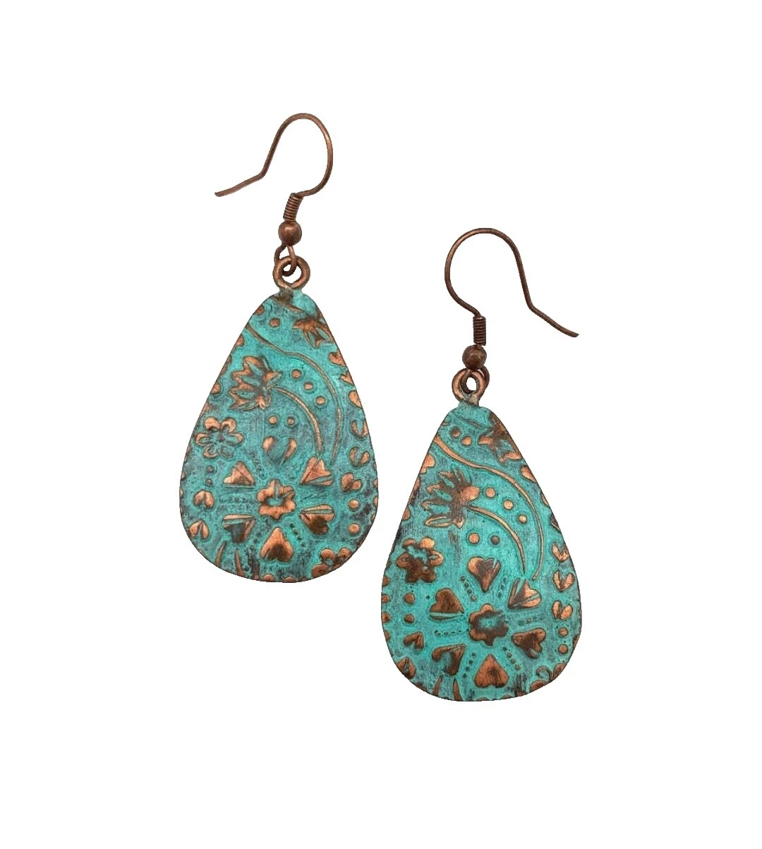 Copper Handcrafted Earrings