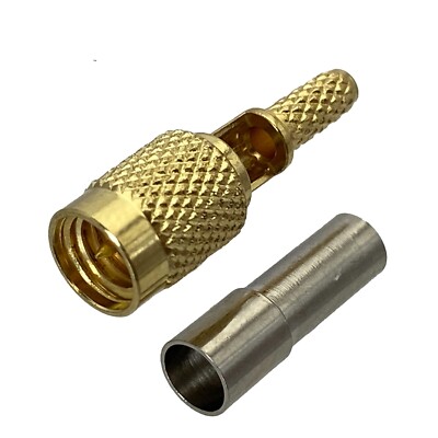 XFZJCHAP Microdot 10-32UNF L5 L5 Maschio A SMA Maschio RG316 Terminali - Foto 10