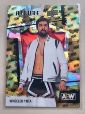 2022 AEW Wheeler Yuta AEW LOGO /299 ALLURE Trading Card Mint #87119