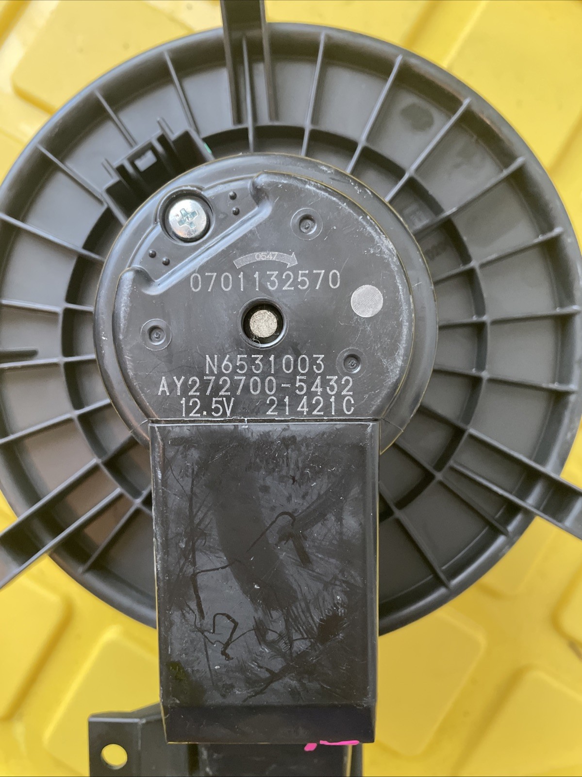 14-20 Maserati Quattroporte M156 Ghibli AC A/C Heater Blower Motor Fan OEM 70k