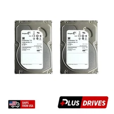 Lot of 2 1TB SATA ST1000NM0011 Seagate 3.5" Enterprise Hard Drive 7.2K RPM 6Gbps