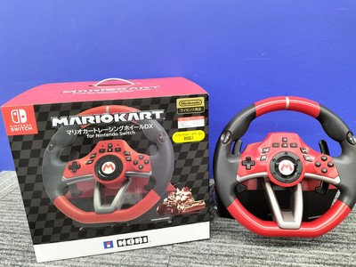 Hori Mario Kart Racing Wheel DX for Switch/PC Opened, Damaged Box pre-ownerd