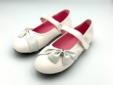 Kids Girls Heel Flat Dress Wedding Shoes Princess Party Dancing Shoes