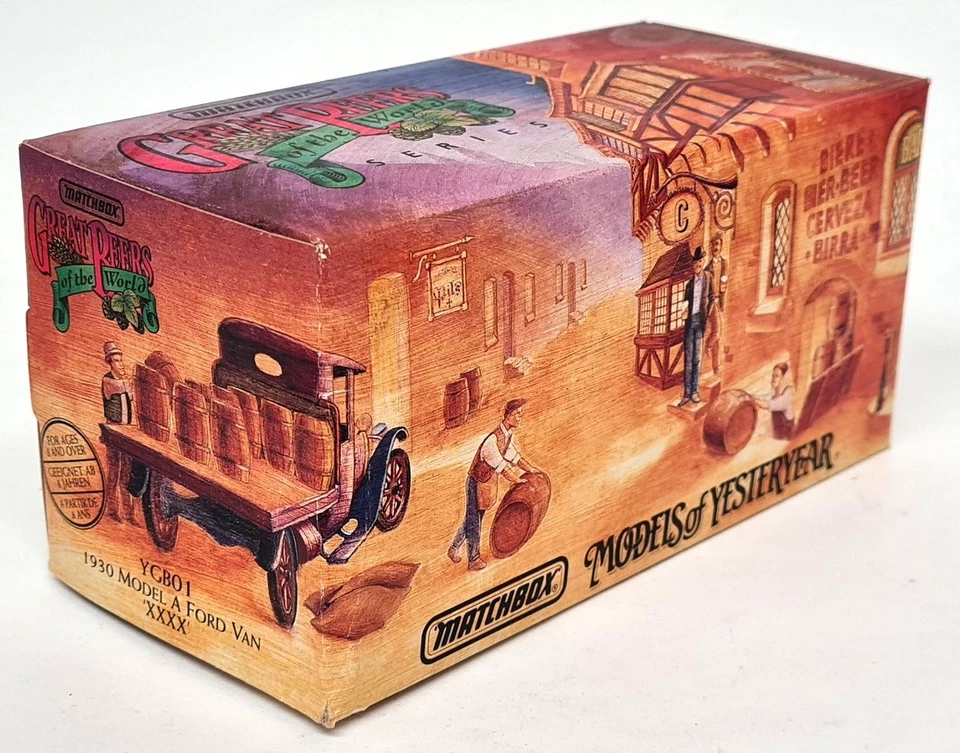 Matchbox Yesteryear Ford Model A 1930 Castlemaine XXXX YGB01 Diecast Truck - Image 3 of 4