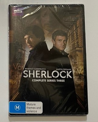 Sherlock Season 3 Three Third DVD TV Show Series Benedict Cumberbatch Freeman
