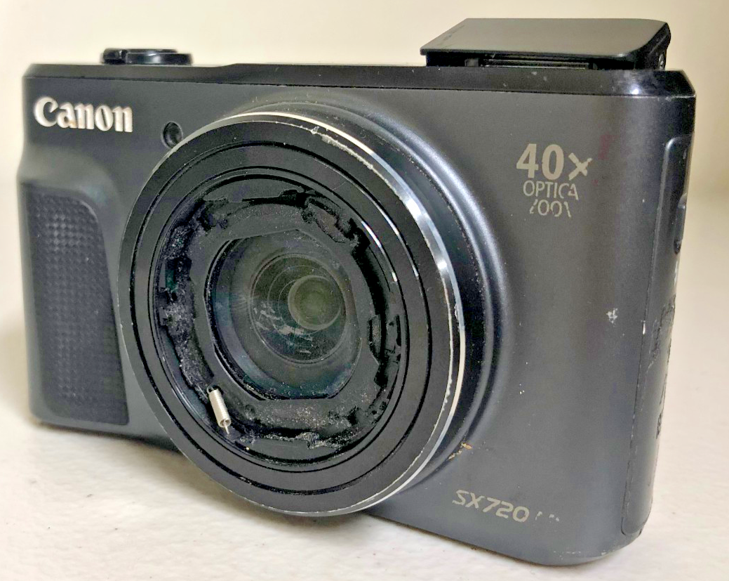 FOR PARTS Canon SX720 HS Compact Digital Camera 20.3MP Does Not