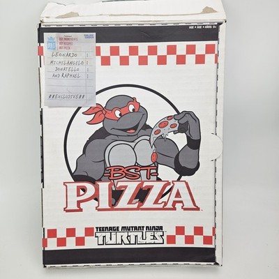 Teenage Mutant Ninja Turtles BST Pizza Exclusive 4 Figure Set BST AXN TMNT (Read