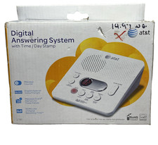 AT T Digital Answering System 1740 Multi-Language Time/Day Stamp Remote Access