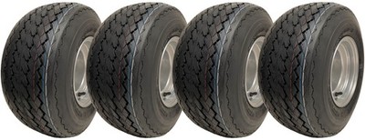 18x8.50-8 Golfwagen Buggy Räder 4-ply Gras Reifen Auf Felgen Wanda P509 (Set 4)