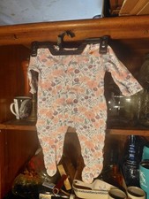 Magnetic Me 3-6 Months 12-16 Lbs One Piece Floral Girls Pajama