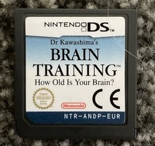 Dr. Kawashima's Brain Training: How Old is Your Brain (DS, 2006) GAME CART