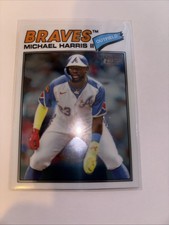 2026 Topps Heritage - Michael Harris II #342 Chrome Atlanta Braves