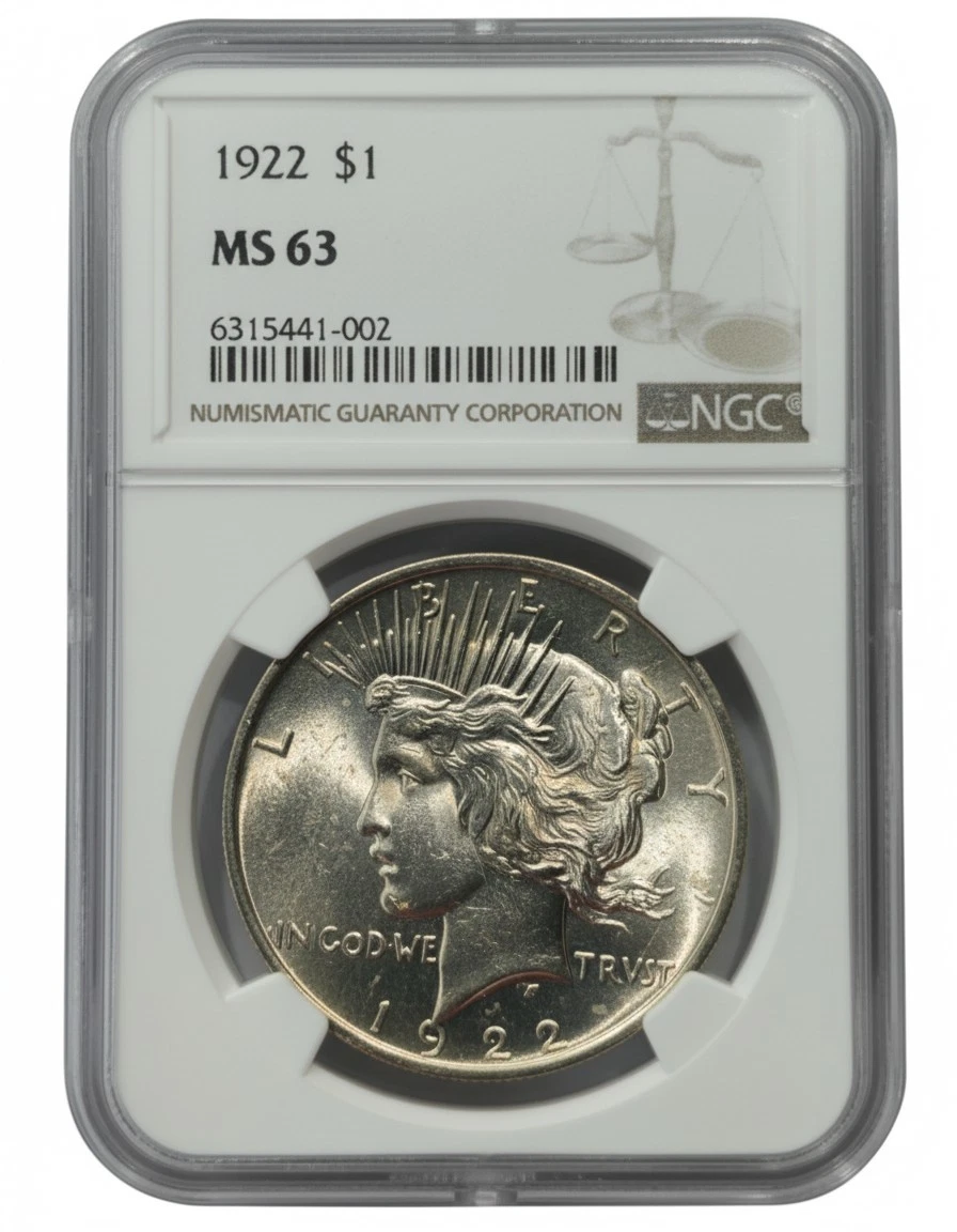 1922 NGC 和平美元| eBay