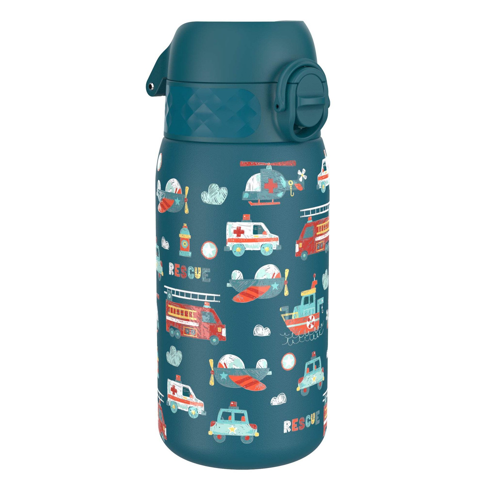 Leak Proof Thermal Steel Water Bottle, Insulated, Rescue Vehicles, 320ml (11oz)