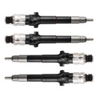 4 Fuel Injectors for Nissan Navara D22 D40 Pathfinder R51 2006-2009 YD25DDTI
