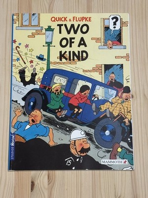 Two of a Kind Quick & Flupke Herge English Translation 1992 Mammoth print VGC