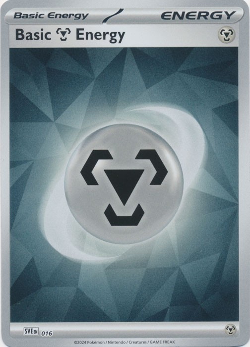 BASIC METAL ENERGY 016 SCARLET & VIOLET ENERGIES POKEMON HOLO NM