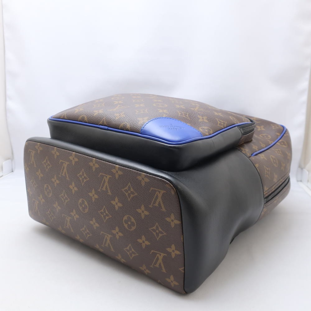 Louis Vuitton Dean Backpack in Monogram Macassar Blue M45867 IC A 778548