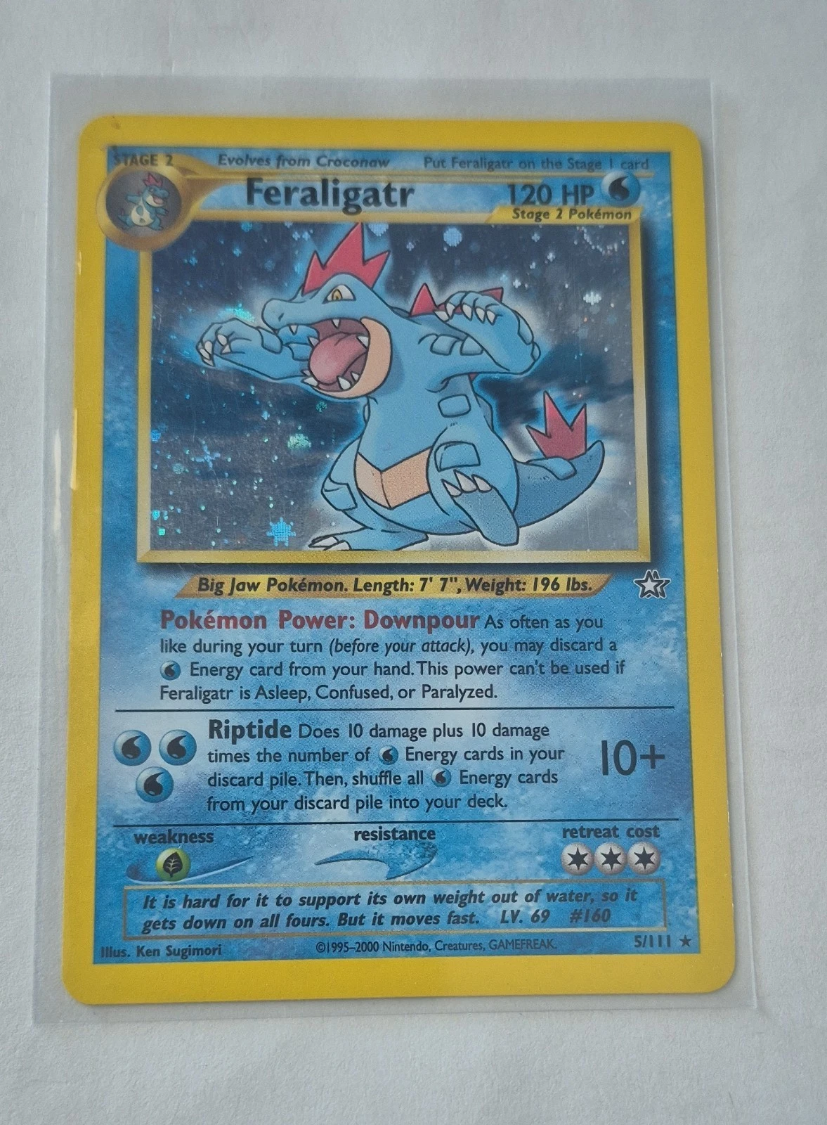 Feraligatr 5/111 Neo Genesis Holo Pokémon