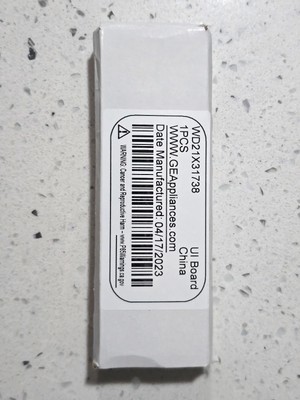 Wd21x31738 Configured UI Control Board