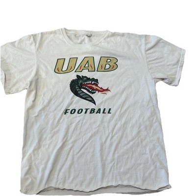 University Of Alabama At Birmingham UAB Blazers T-shirt Large White Graphic