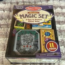 Melissa  Doug Wooden Magic Set 11 Pieces Ages 6 Age Level 4-7, 8-11