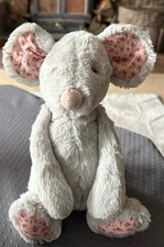 Jellycat Grey Bashful Blossom Mouse