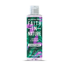 Faith In Nature 300ml Natural Lavender & Geranium 300 ml (Pack of 1), Clear
