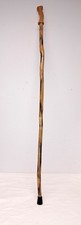 Large Walking Stick Wood Handle Cane Handcrafted Natural Rustic 51 3/8" Long