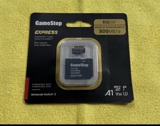 Nintendo Switch 2 GameStop 512GB Express Micro SD Card l SHIPS FAST
