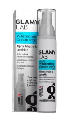 Glamy Lab Whitening cream SPF 30 for Hyperpigmentation , Dark Spots 50gm