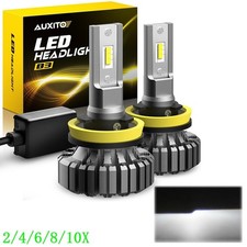 H8 H9 H11 Led Headlight Low Beam Bulbs Super White Light Noiseless Fanless 210x