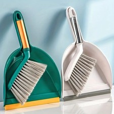 Heavy Duty Dustpan & Brush Set Plastic Floor Cleaning Set Household Pet Hair