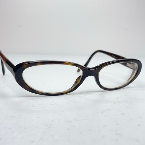 Prada Eyeglasses Frames Only, VPR 15M 2AU-1O1, 52-14-135, Brown, Made in Italy