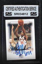 CAS Certified 2000-01 SP Top Prospects Desmond Mason #4 Sealed Auto 3c7