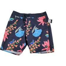 Roark The Passage Sierra Madre Board Shorts Men's Size 31 Hemp New With Tags