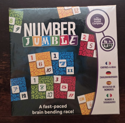 Number Jumble - A Fast-Paced Brain Bending Race - Neu & Versiegelt
