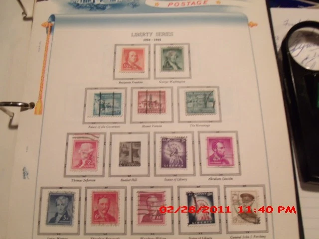 United States Stamp Collection in Album, 1847-1967 FREE SHIPPING - Image 4 of 4