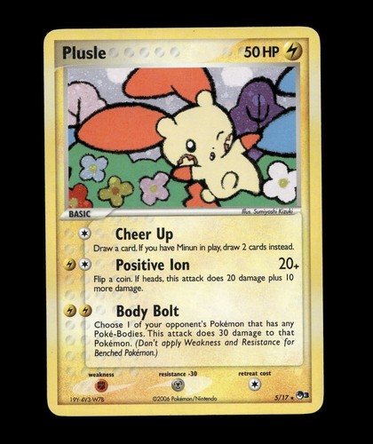 Plusle Holo Rare - 5/17 - POP Series 3 - LP
