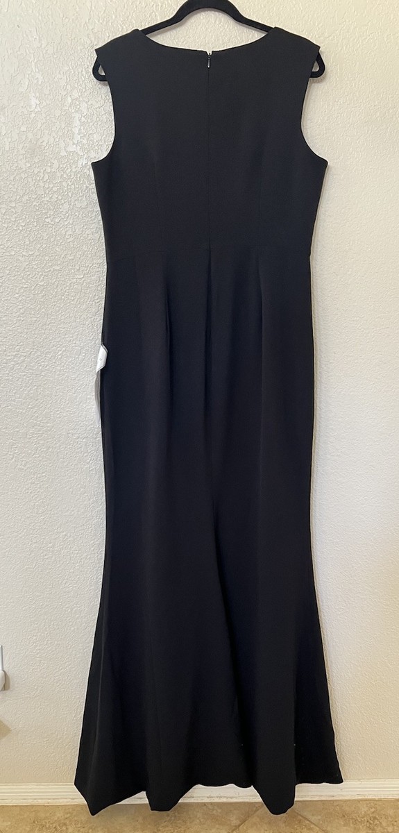 dress the population monroe dress Dress the Population Monroe Dress Womens Size XL Fuchsia Pink Maxi Slit Gown