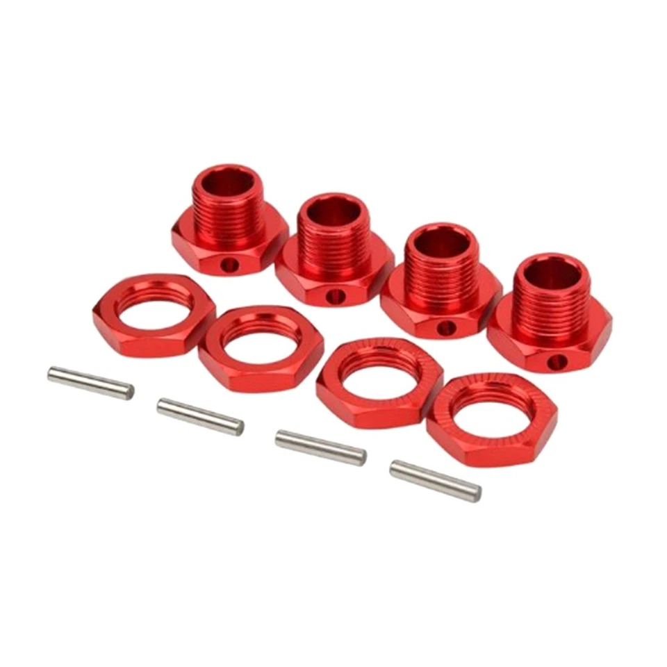 17mm Alloy Wheel Hubs Hex Adapter Connecter For HSP 1/8 RC Car Truck Upgrade B - Image 4 of 4