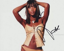 NAOMI CAMPBELL - Supermodel - GENUINE SIGNED AUTOGRAPH