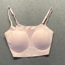 True Co True Body Lift Full Cup Triangle Bra Peony Pink New Size Small