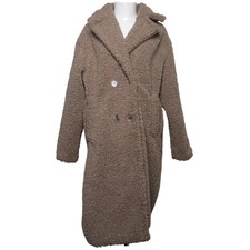 Amisu, Fleecejacke, Damen, Größe: 40, Beige, Polyester, Fischgräte, Plüsch #FAr