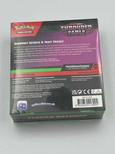 Pokemon TCG: Shrouded Fable Booster Bundle NUOVO SIGILLATO - Foto 2 di 2